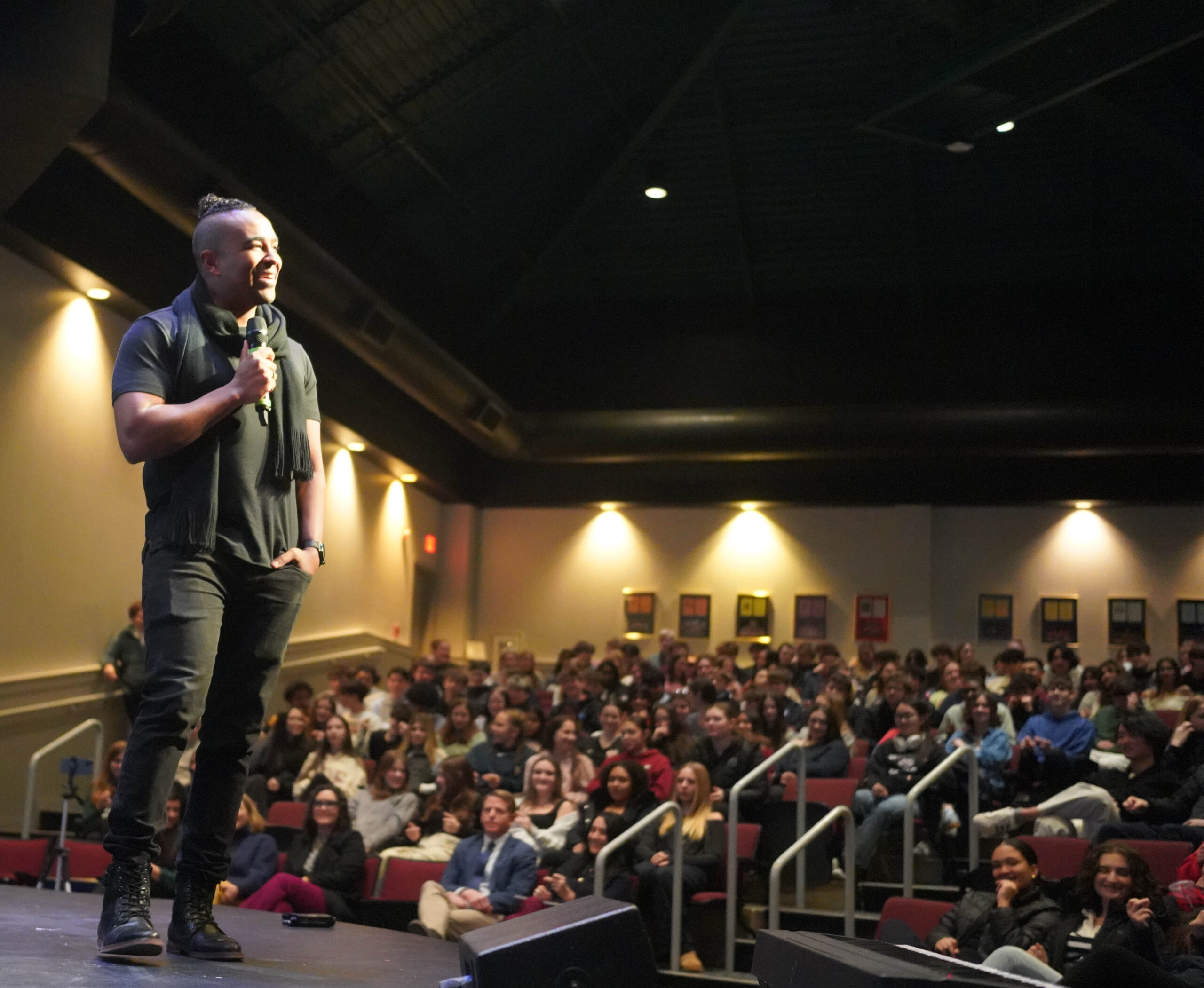 Slam Poet Promotes Empathy in MLK Presentation